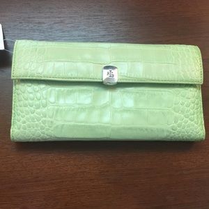 RALPH LAUREN LEATHER WALLET NWT